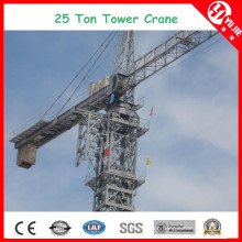 Tc8031 Max Load 25 Ton Large Capacity Tower Crane at 80m Height